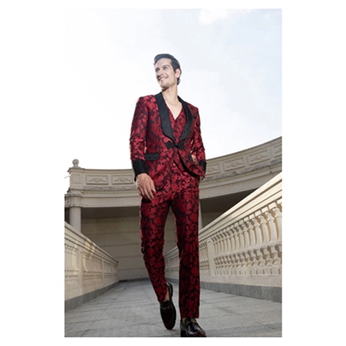 Modern grey custom leisure suit for professionals in an office setting